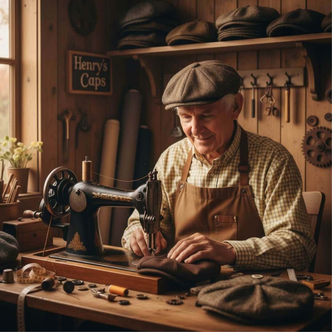 Cotton Twill Newsboy Cap | MEMPHIS